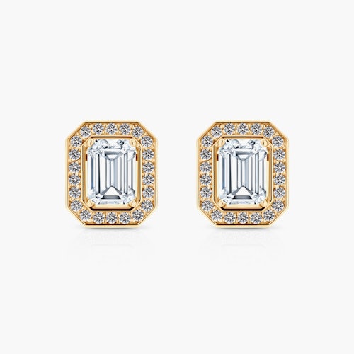 Kolczyki Savicki: złote, cyrkonie